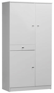 MOBILE BIANCO LACC. 3A+1C CM.77X34X147H 322TL