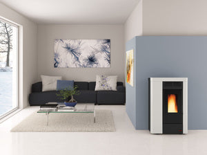 STUFA PELLET KW 9,0 ANNABELLA AD EVO CANAL.