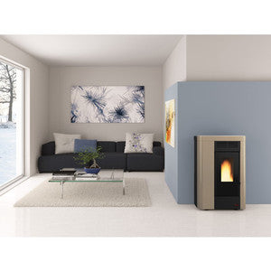 STUFA PELLET KW 9,0 ANNABELLA AD EVO CANAL.