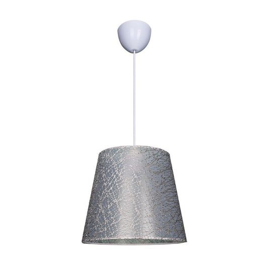 LAMPADA A SOSPENSIONE CONIC ASZ0777 IN TESSUTO GRIGIO