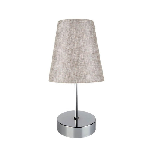 LAMPADA DA TAVOLO ESTELYA AZ1068 CROMO BEIGE