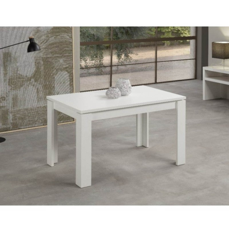 TAVOLO RADDOPPIABILE MARIBOR 120X80 CM. BIANCO LARICE